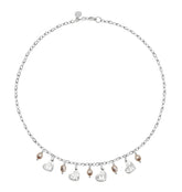 Collar Mamá con Perlas Rosas